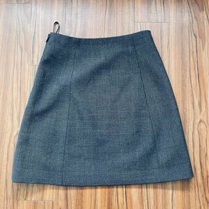 Aritzia Gray A-Line Skirt